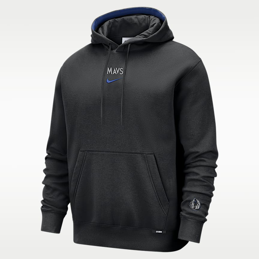 Dallas Mavericks Club Men's Nike NBA Practice Pullover Hoodie